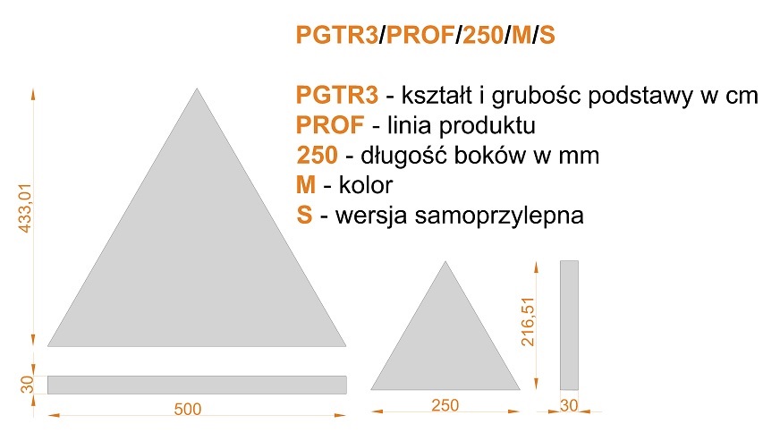 PGTR3 PROF 250 M S