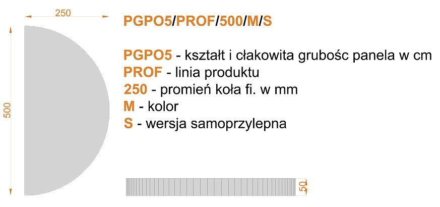 PGPO5 PROF 500 M S
